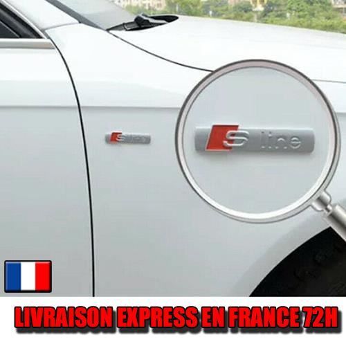 Sticker Bagde AUDI sline 3D Emblème Logo
