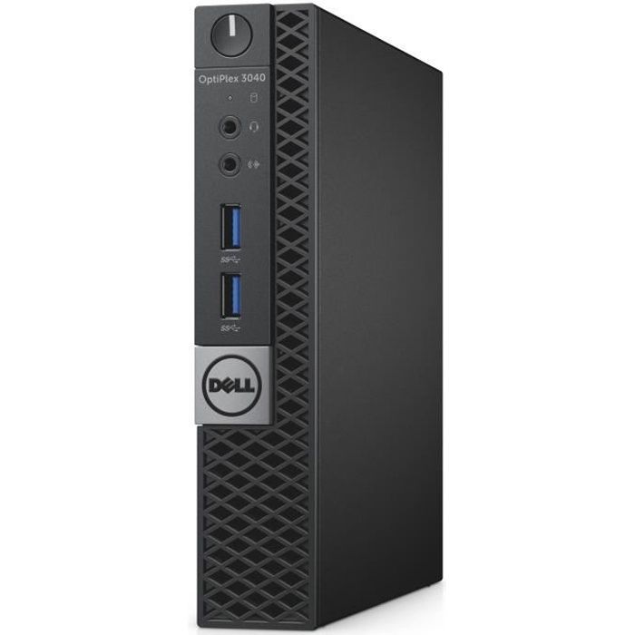 Dell Optiplex 3050 Micro - i5-7500T 2,7 GHz - 8 Go - 128 Go SSD