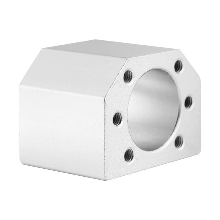 Vis à Billes SFU1605 En Acier Inoxydable - 250mm Avec Écrou Et Support BkBf12 - Pour CNC, Impression 3D