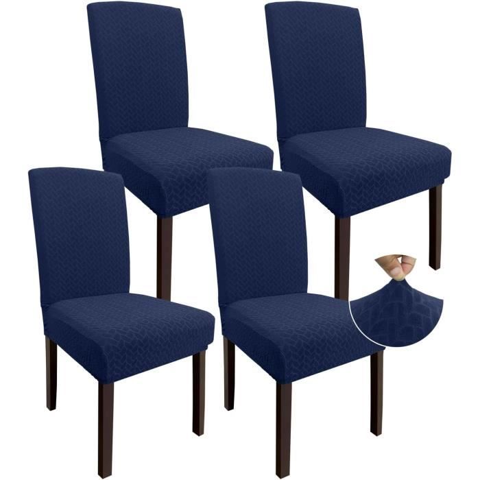 Lot De 4 Housses De Chaise IKEA Henriksdal Blanc Crème - Rares, 100% Coton