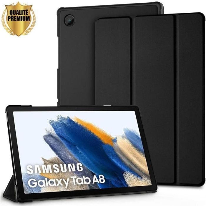 Couverture, Compatible avec l'étui Samsung Galaxy Tab A9 Plus 11 pouces à  trois volets for
