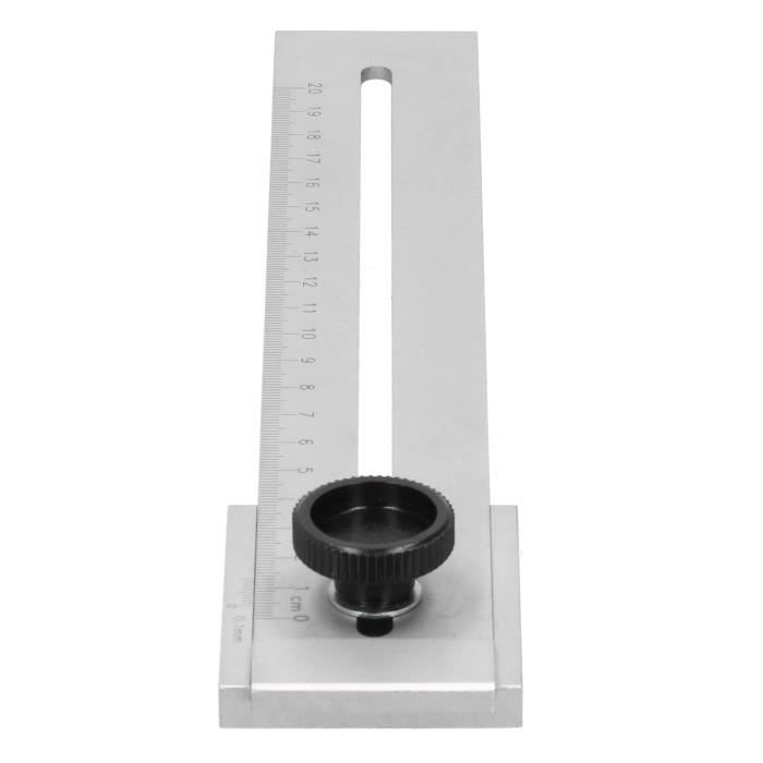 Règle De Marquage Avec Butée 0-250mm - Pour Traçage Précis En Menuiserie