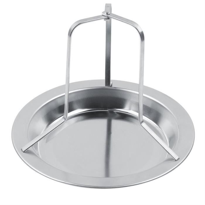 Lot De 2 Rôtissoires à Poulet En Acier Inoxydable - Support Vertical Avec Accessoires Barbecue