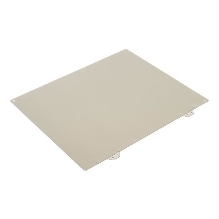 Simpls Plaque Construction PEI/PET Pour Prusa Mini - 196,3x190mm, Double Face, Acier à Ressort