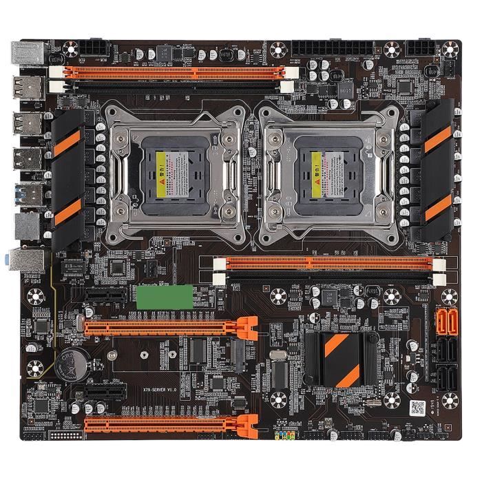 HURRISE carte mère DDR3 IPC Carte mère industrielle 5 ports PCI