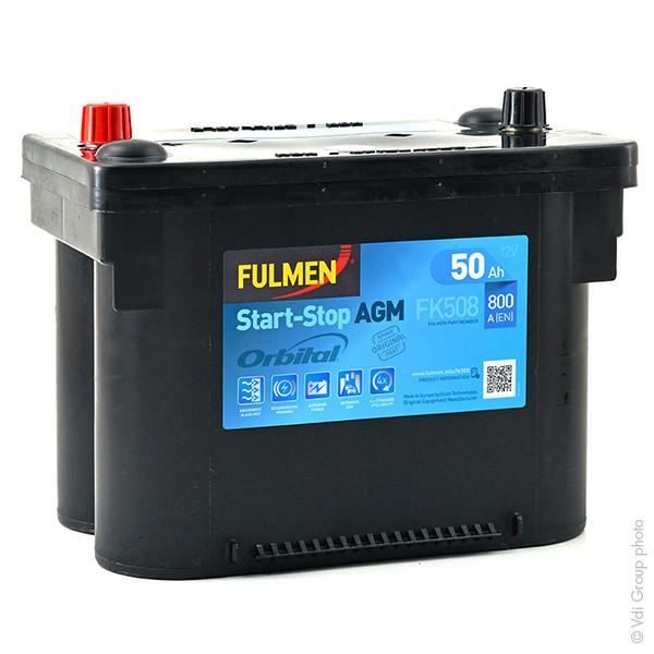 Batterie voiture Start and Stop FK508 12V 50Ah 800A - Batterie(s) - FK508
