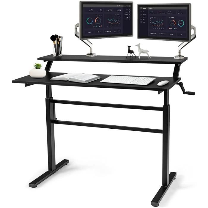 POLESTO Support De Projecteur Sur Pied Hauteur Réglable 7kg - Sol Pour Projecteurs/Appareils Photo