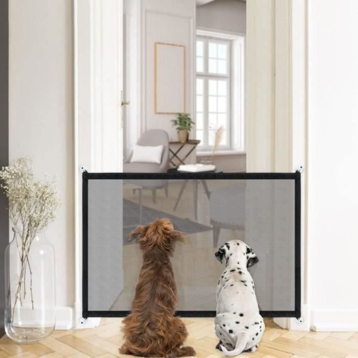 Parc Pour Chien PawHut - 3 Panneaux Pliables 155x61cm - Blanc