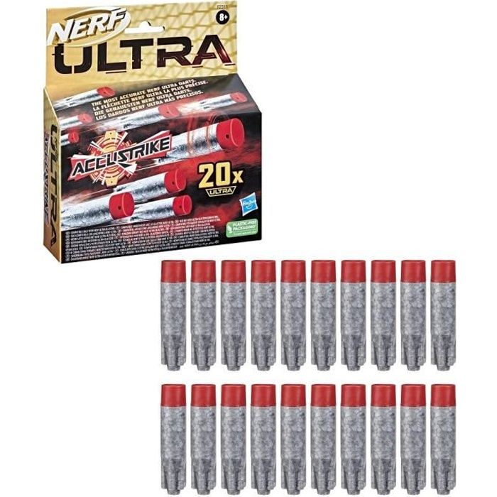 NERF - Ultra - AccuStrike - Recharge de 20 fléchettes NERF - Ultra