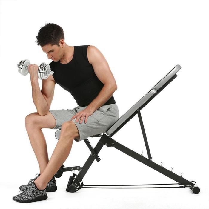 Exercice Banc Pliable Reglable S Asseoir Banc Abdominal Abdo