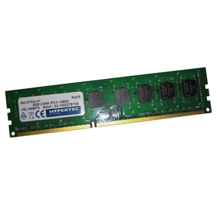 Barrette Mémoire RAM 8Go Silicon Power DDR3 1600MHz PC3-12800 CL11 - Neuf