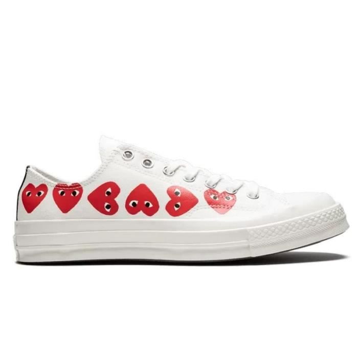 Lacet converse top comme des garçons