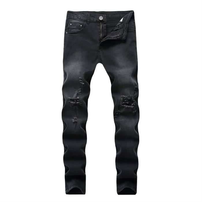 Jean slim a trou homme store