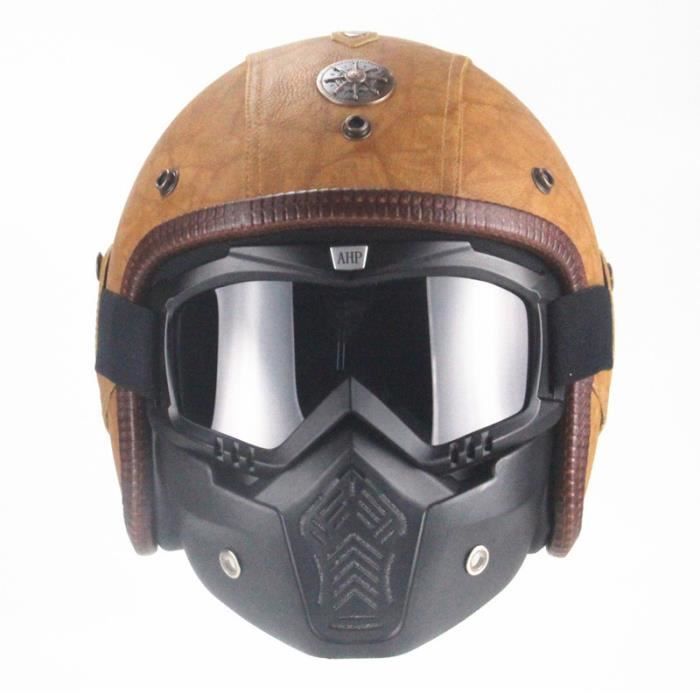 Casque moto avec masque Clearance