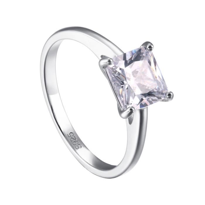Bague Coeur Pavé En Argent 925/1000 Plaqué Or Rose - Oxyde De Zirconium
