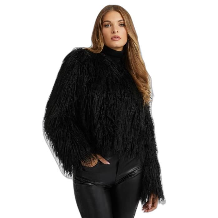 Veste guess fourrure femme sales