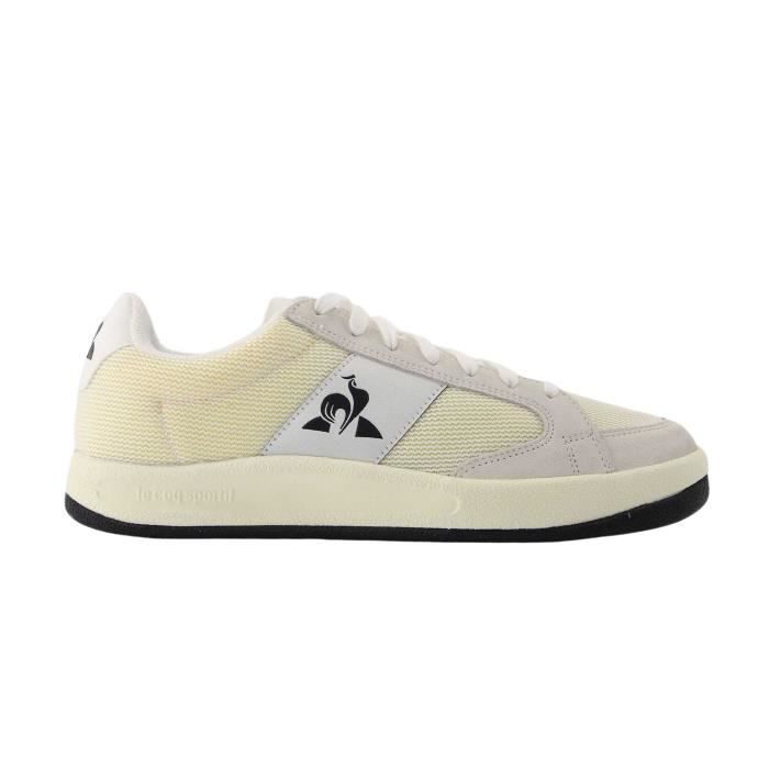 Baskets Le Coq Sportif Ashe Team blanc noir 47 Homme Lacets Textile Blanc noir Cdiscount Chaussures