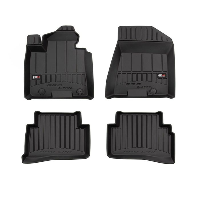 Kit Tapis de sol et coffre pour Kia Sportage 2018-2023 TPE Noir