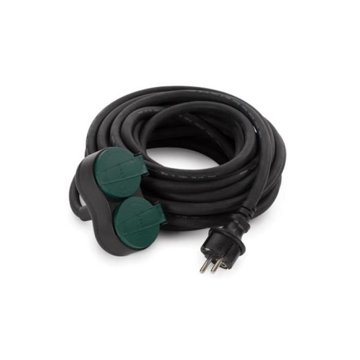 Velleman rallonge électrique 2 prises IP44 10 - vue 2