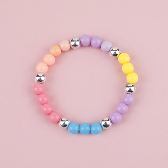 Enfants Bijoux Filles Collier Bracelet Ensemble De Perles De Bonbons
