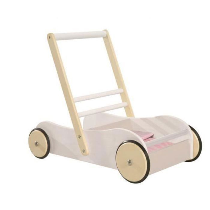 Chariot de marche - ROBA - Scarlett - Pour bébé fille - Rose - Bois naturel - 2 25 kg Chariot de marche - ROBA - Scarlett - Pour bébé fille - Rose - Bois naturel - 2 25 kg