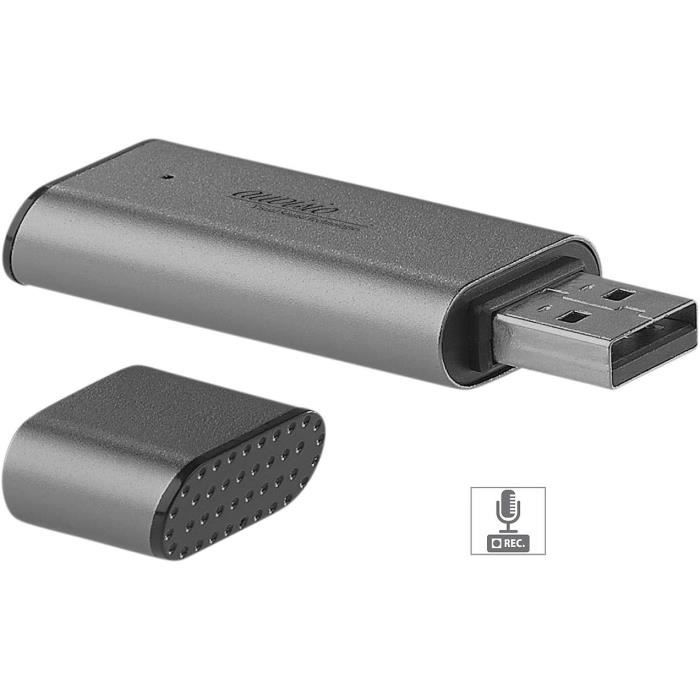 Clé USB dictaphone d'une capacité de 2 Go