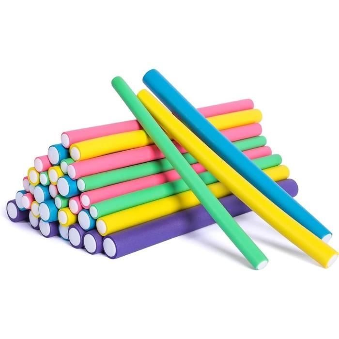 Bigoudis permanente long v/bl 6mm x12