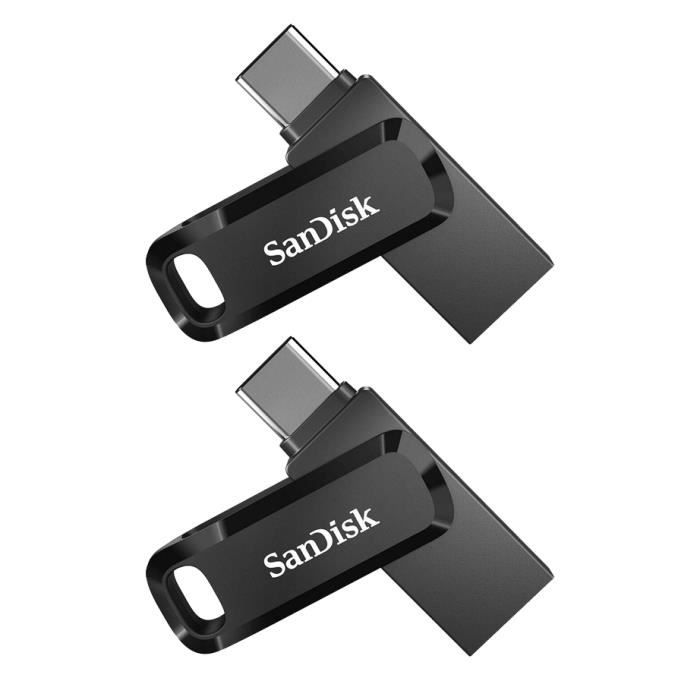2PCS SanDisk USB Clé USB Ultra Dual Drive Go Type C SDDDC3 032G G46 paquet de deux - vue 2