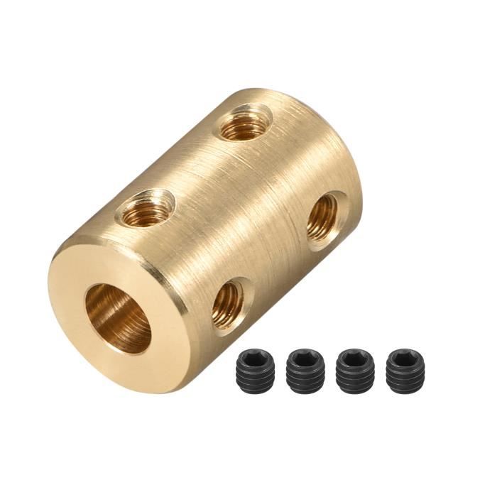 Accouplement D'arbre Hélicoïdal 7mm à 8mm - Longueur 30mm, Diamètre 25mm - Pour Encodeurs, Petites Pompes, Systèmes D'entraînement - 7