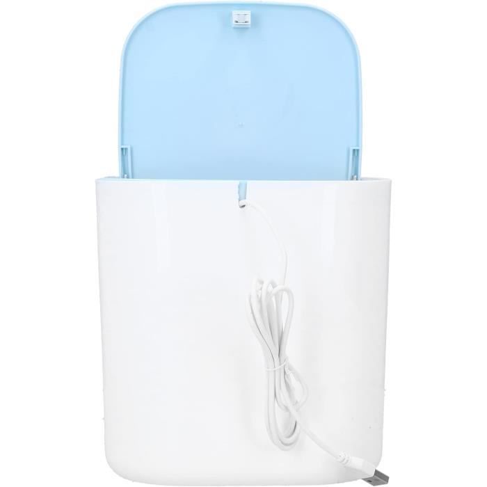 Mini Machine à Laver Portable - Batterie 2000 MAh, Capacité 1,1L, écran Tactile, Pour Sous-vêtements Et Petits Vêtements - 4
