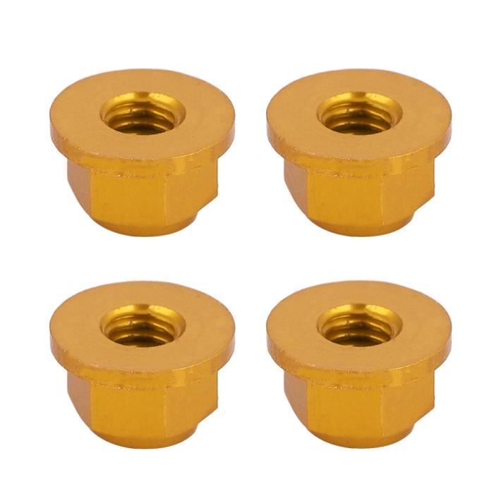 12 Écrous Antidérapants RC 4mm - Compatible Traxxas Axial SCX10 1/10