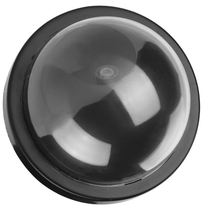 EMNIMQ 2PCS Caméra De Surveillance Factice Caméra Factice CCTV Avec LED Lumière Clignotante