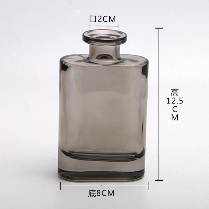 VASE,10Mini Vase en verre couleur bonbon, décoration de maison, Vase