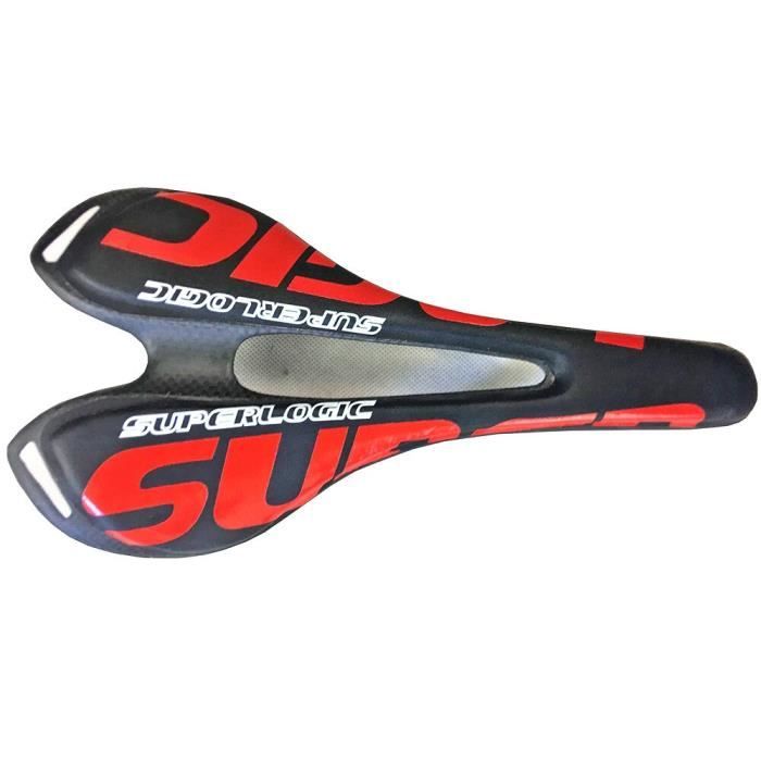 Selle Velo Selle de vélo de Bicyclette de Carbone réfléchissante VTT