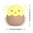 Nursery Silicone Veilleuse Lampe avec Contr/ôle Tactile pour B/éb/é Chambre phixilin Veilleuse de Nuit Coquille doeuf Poulet Emotion Lumi/ère USB Rechargeable /à LED Safe ABS Veilleuse de B/éb/é