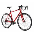Vélo de course Fuji Sportif 2.3 2021 - Rouge - 56 cm - 14 vitesses - Freins à disque-1