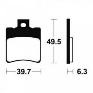 Plaquettes De Frein Arrière Road Passion - Compatibles Honda SH 125i, 150, 300i Et Bien D'autres Scooters | Freins Performants Et Durables