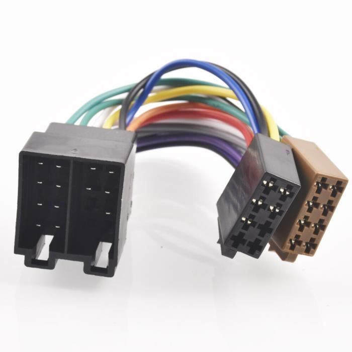 Câble Radio ISO Adaptateur Pour Citroën Peugeot - Neuf - Marque Maxxcount