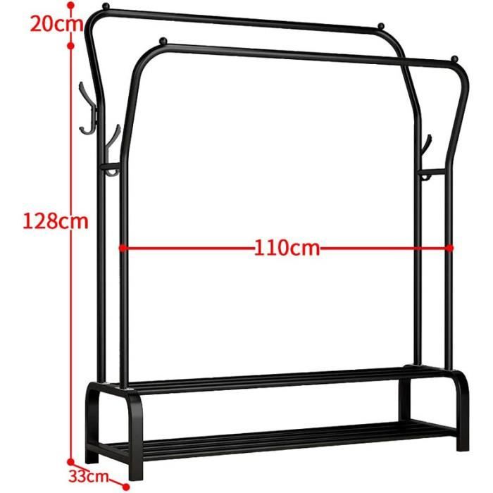 Cascade pour porte vêtement 2 et 4 voies