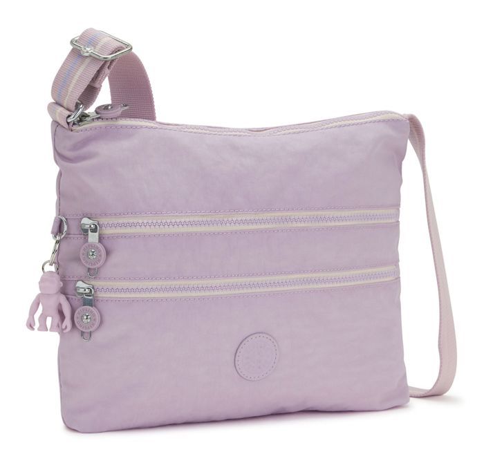 Sac à Bandoulière Kipling Basic Eyes Wide Open – Couleur Deepest Aqua, 100% Polyamide