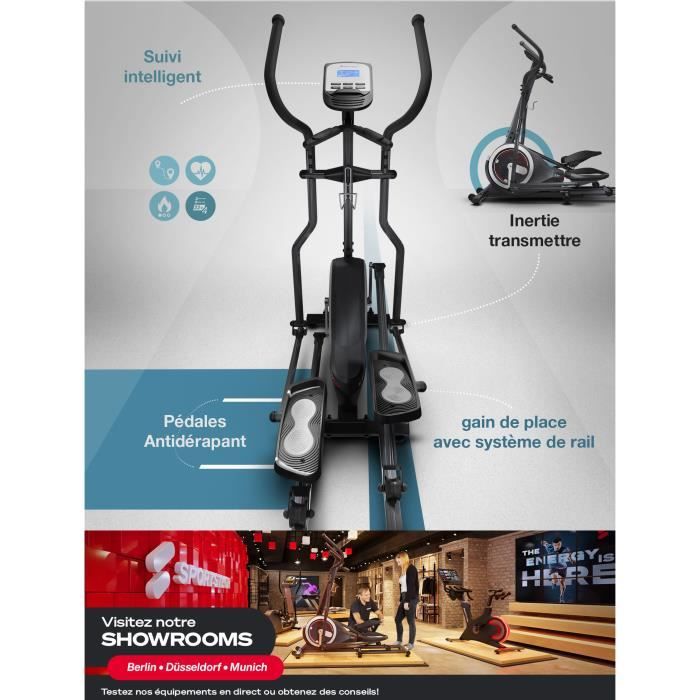 Velo elliptique sales gain de place