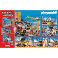 PLAYMOBIL - 70442 - City Action La Construction - Dragline avec mur de construction-2