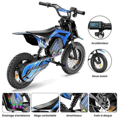 Moto Teledirigida Carson Devil Bike 100% RTR | 50 Minutos De Autonomía | Ruedas Estabilizadoras Y Suspensión Total | Incluye Batería Y Cargador USB