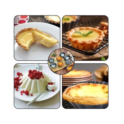 Phefop Lot De 30 Mini Moules à Tartelettes Aux œufs En Aluminium Pour La Cuisson En Cuisine Cupcakes Antiadhesifs Avec Outils De Cuisson Reutilisables Fabriques En Aluminium De 91900402