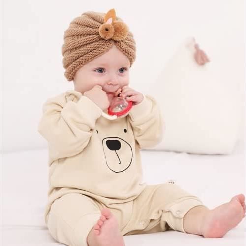 Lot De 4 Turban Bonnet B b Fille Garcon Naissance Lapin Hiver