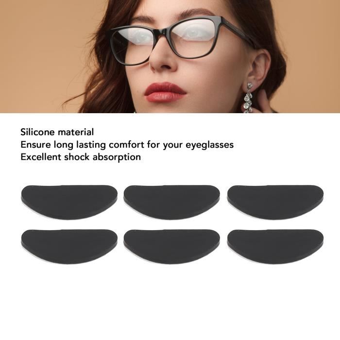 Plaquettes de nez adhésives pour 20 paires de plaquettes nasales en Silicone