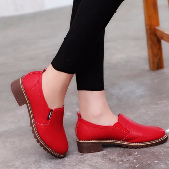 Chaussure bout rond clearance femme