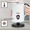 Duronic MF130 Mousseur à Lait électrique automatique 550W | Pour café cappuccino latte chocolat chaud thé | Mousse chaude ou froide -3