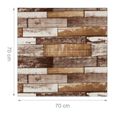 20x Panneaux muraux effet bois vintage - 10037044-0-3