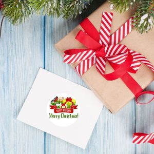 24 Stück Weihnachtsaufkleber „Joyeux Noël“ – Französische Grüße, Bunt, 50x30 Mm